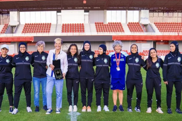 جانب من فترة برنامج المعايشة الذي أقيم في إسبانيا (الشرق الأوسط)