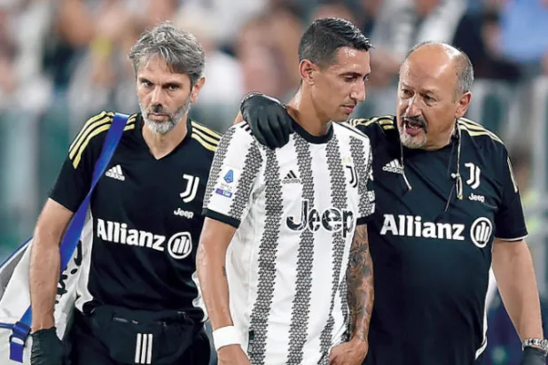 دي ماريا تعرض لإصابة مقلقة في فخذه (إ.ب.أ)