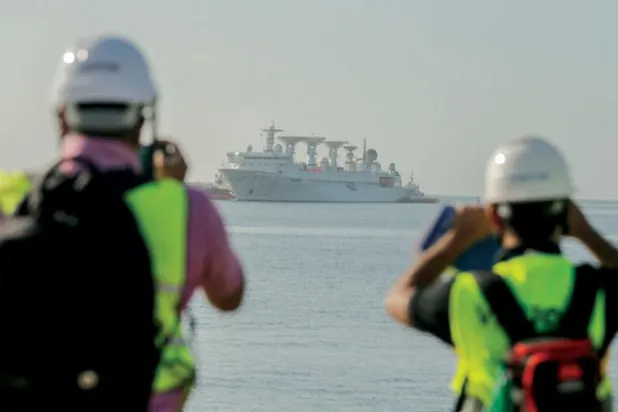 سفينة «أبحاث» صينية ترسو في سريلانكا