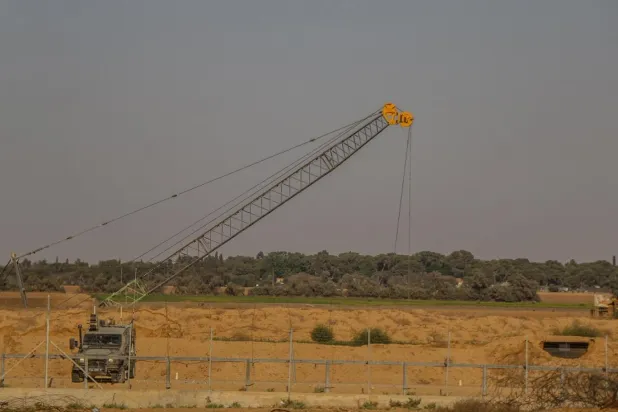 İsrail, tünel tehdidine karşı tarihindeki en büyük bariyeri inşa etti. (Independent Arabia - Meryem Ebu Dakka)