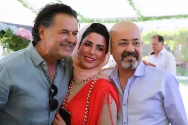 السفير العراقي لدى الأردن وزوجته بصحبة راغب علامة