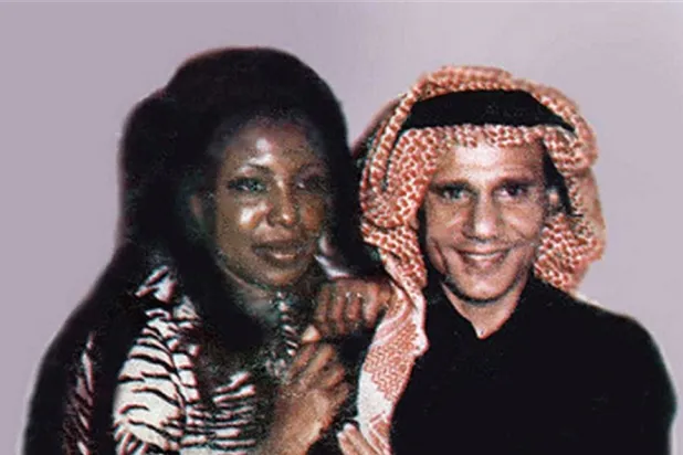 Etab and Abdel Halim Hafez. (Facebook)