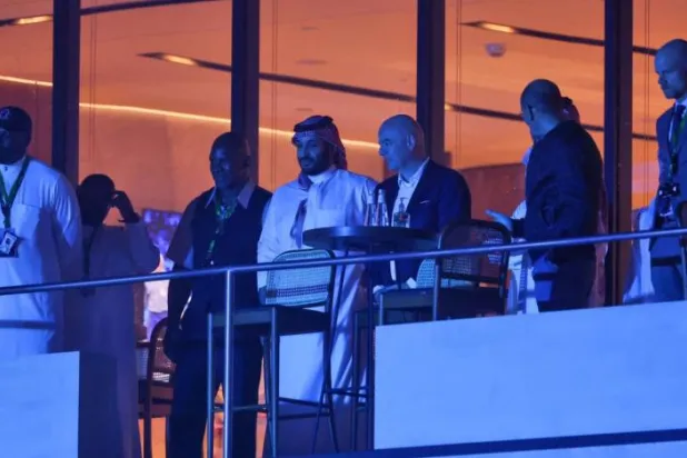 Saudi Crown Prince Mohammed bin Salman attends the Rage on The Red Sea event. Asharq Al-Awsat