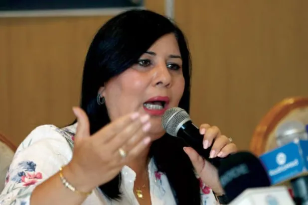 Özgür Anayasa Partisi lideri Abir Musa. (EPA)