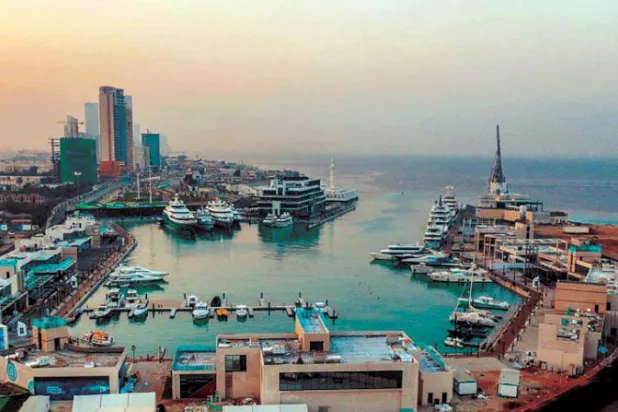 مارينا اليخوت بجدة إحدى أكثر المناطق السياحية الموسمية البحرية على البحر الأحمر (الشرق الأوسط)
