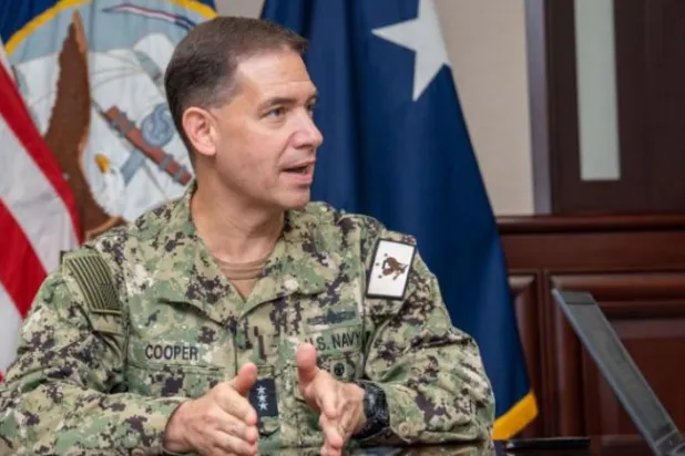 ABD Deniz Kuvvetleri Merkez Komutanlığı Komutanı Koramiral Brad Cooper (ABD Donanması)