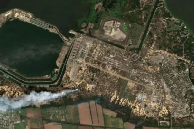 یوکرین کا زاپوریزیا جوہری پاور پلانٹ (رائٹرز)