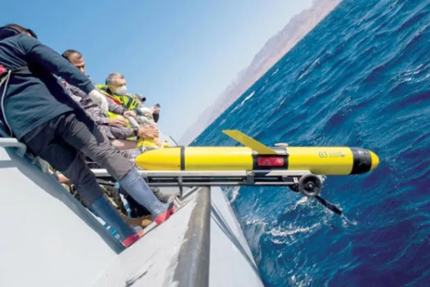 8 Şubat 2022’de Akabe Körfezi’ndeki ortak tatbikatlar sırasında (ABD Donanması)