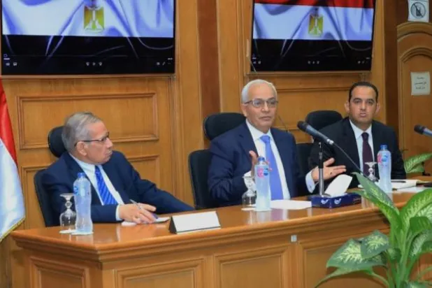 وزير التربية والتعليم المصري الدكتور رضا حجازي