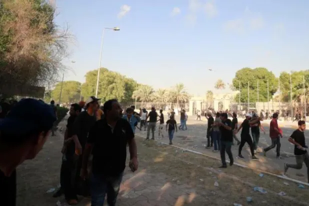 درگیری بین هواداران صدر و طرفداران گروه های وابسته به ایران در بغداد