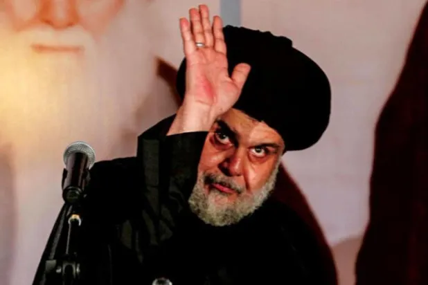 Şii lider Mukteda es-Sadr (AFP)