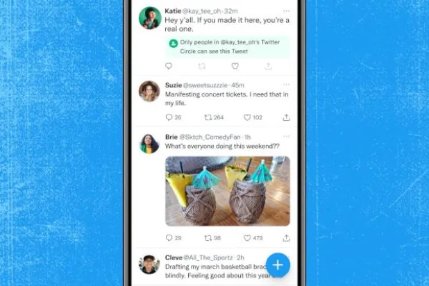صورة تُظهر تغريدة يمكن أن يراها فقط الذين هم في «دائرة تويتر» الخاصة بصاحب التغريدة (نقلاً عن theverge.com)