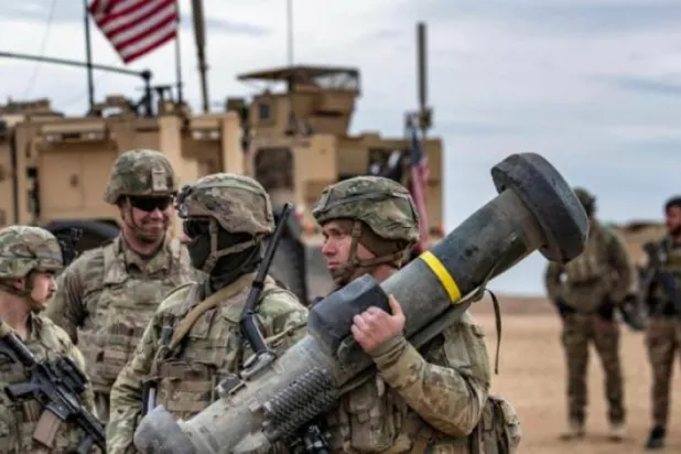 2021’de Deyrizor’da bulunan Amerikalı askerler.