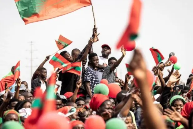 Angola’daki seçim atmosferi oldukça sıcak. (AFP)