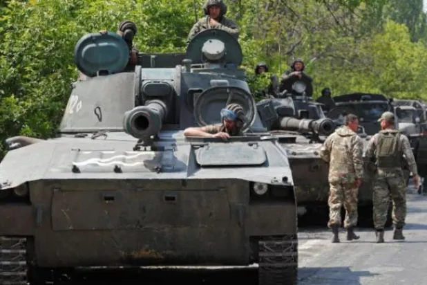 عناصر من القوات الروسية في أوكرانيا (رويترز)