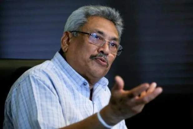 الرئيس السريلانكي المخلوع غوتابايا راجاباكسا (رويترز)