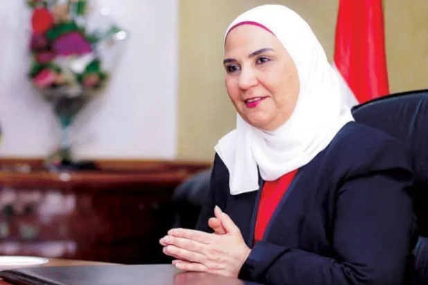 نيفين القباج  (الحساب الرسمي لوزارة التضامن الاجتماعي)

