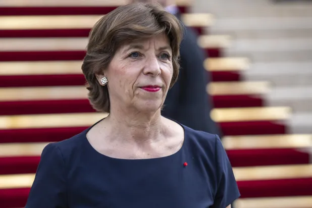 File Photo: Catherine Colonna is officially appointed France's new foreign minister at a handover ceremony at the Foreign Affairs Ministry in Paris, on May 21, 2022. Christophe Petit Tesson, AP
