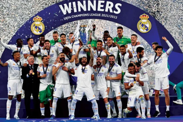 ريال مدريد حامل اللقب فرض نفسه الفريق الأبرز في الحقبة الأخيرة (أ.ف.ب)