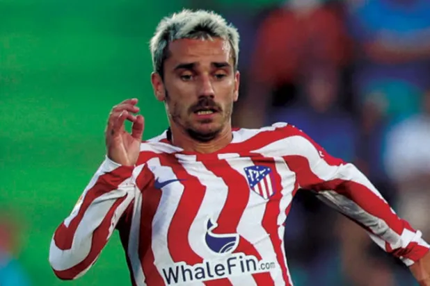 غريزمان وموقف معقد بسبب الوقت (أ.ف.ب)