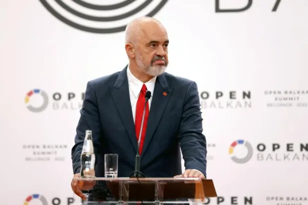 رئيس الوزراء الألباني إيدي راما (إ.ب.أ)