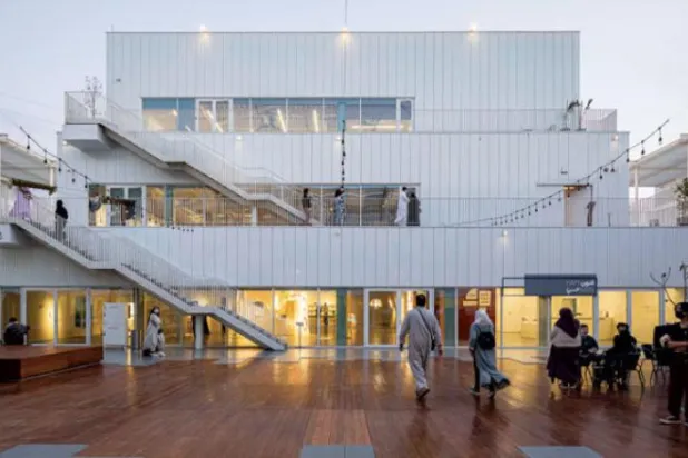 Hayy Jameel in Jeddah, Saudi Arabia (Asharq Al-Awsat)
