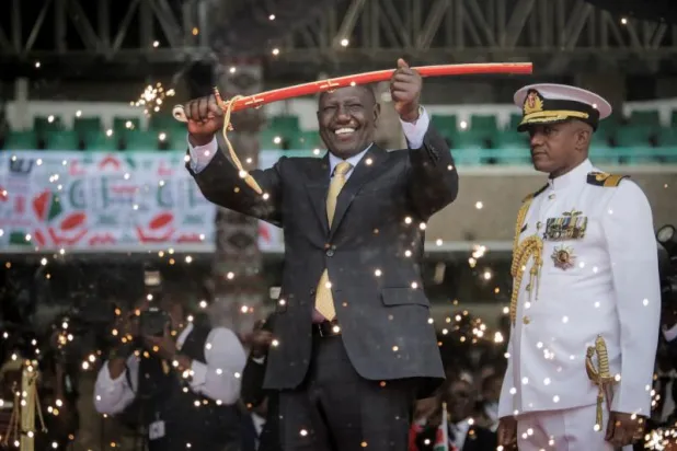 الرئيس الكيني الجديد وليام روتو (أ.ب)