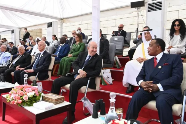 تبون في احتفالات الاستقلال