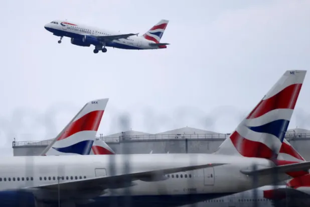 طائرات تابعة للخطوط الجوية البريطانية (رويترز)
