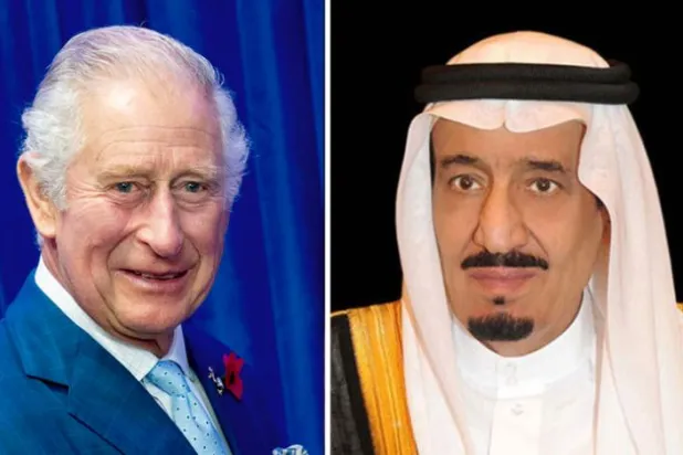 خادم حرمین شریفین کا  چارلس سوئم سے ملکہ کی وفات پر  اظہار تعزیت اور انہیں تخت نشینی پر مباکباد