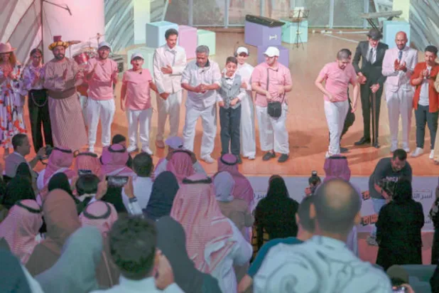 لقطات من العرض المسرحي «صالة 4» (تصوير: بشير صالح)