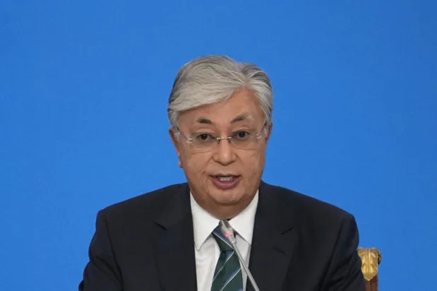 رئيس كازاخستان قاسم جومارت توكاييف (أ.ب)