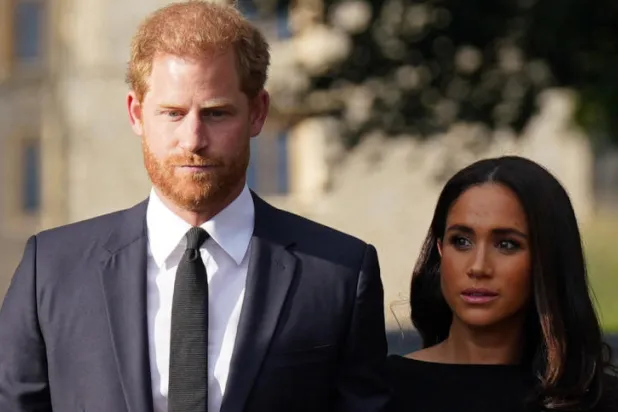 الأمير هاري وزوجته ميغان ماركل (أ.ف.ب)