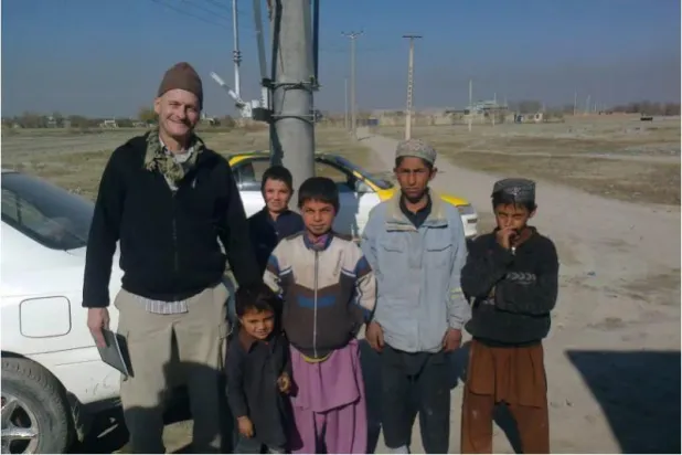 الأميركي مارك فريريكس في كابل عام 2013 (بي بي سي)