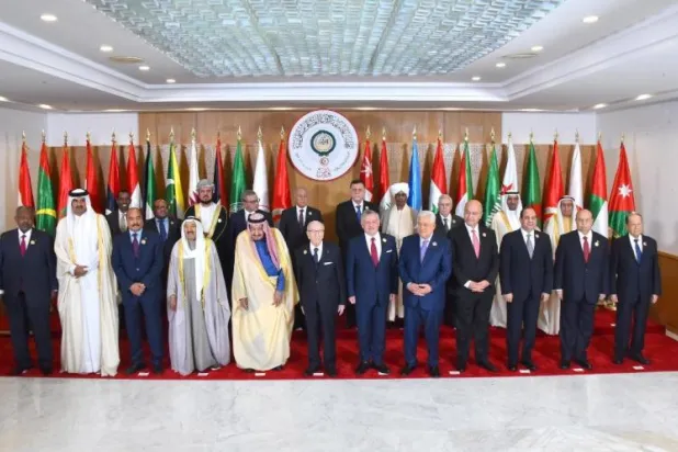 القادة العرب خلال مشاركتهم في قمة تونس 2019 (رئاسة الجمهورية المصرية)