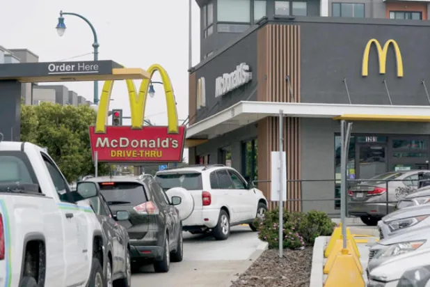 مطعم «ماكدونالدز» في سان فرانسيسكو (أ.ب)