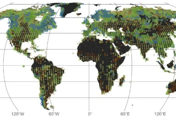 الدراسة الجديدة  تقدم الخريطة الأكثر شمولا لألوان البحيرات (الفريق البحثي)