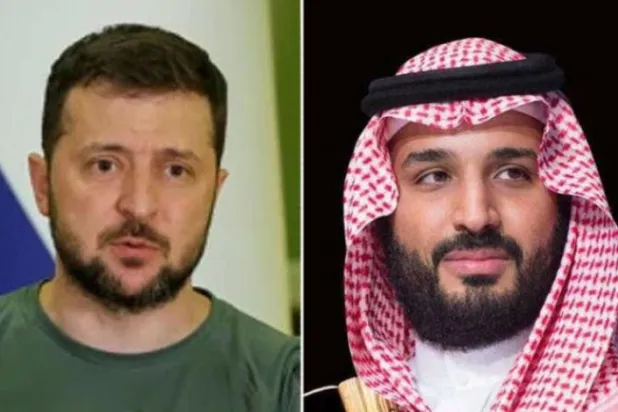 زیلنسکی محمد بن سلمان کی کاوشوں کو سراہ رہے ہیں