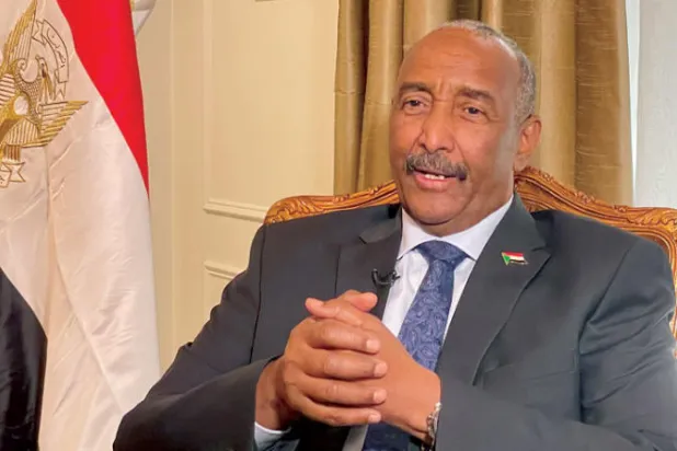 رئيس مجلس السيادة السوداني عبد الفتاح البرهان (أ.ب)