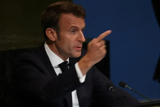 الرئيس الفرنسي إيمانويل ماكرون (رويترز)