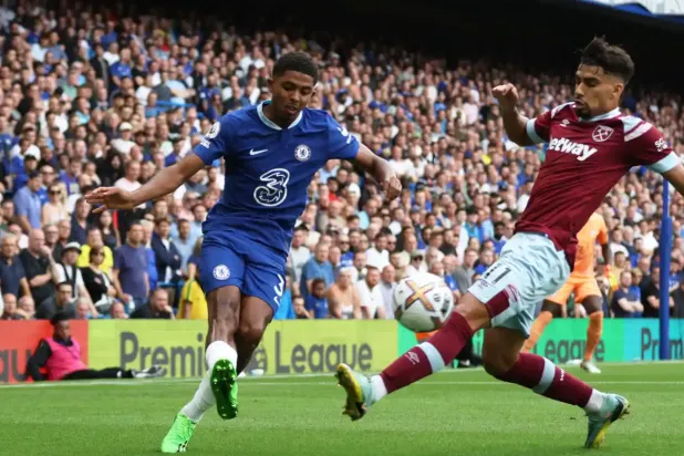 Todd Boehly sanctioned the £75m purchase of Wesley Fofana (left) from Leicester. Photograph: Matthew Childs/Action Images/Reuters
