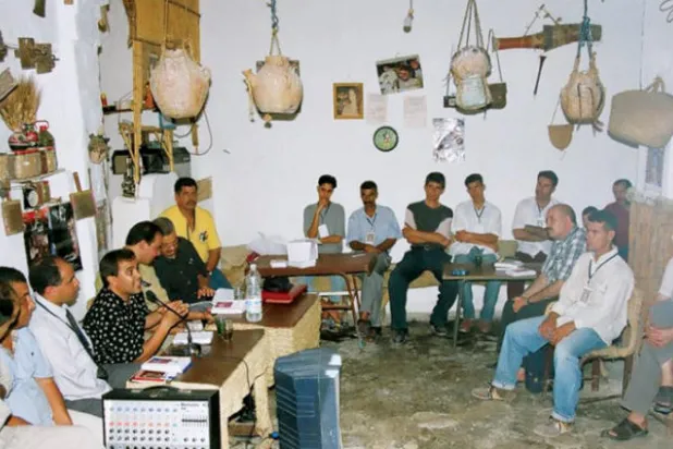 مقهى المعرض الدائم الثقافي ضمن دورات مهرجان بني عمار زرهون