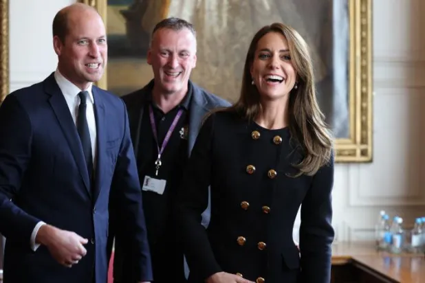 الأمير البريطاني ويليام وزوجته كيت ميدلتون (أ.ف.ب)