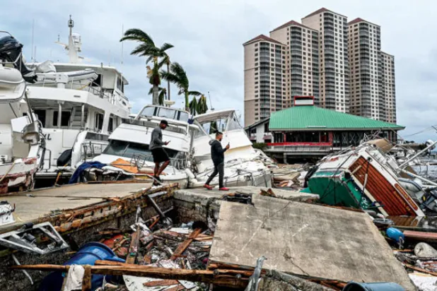 «إيان» يحدث دماراً هائلاً في فلوريدا