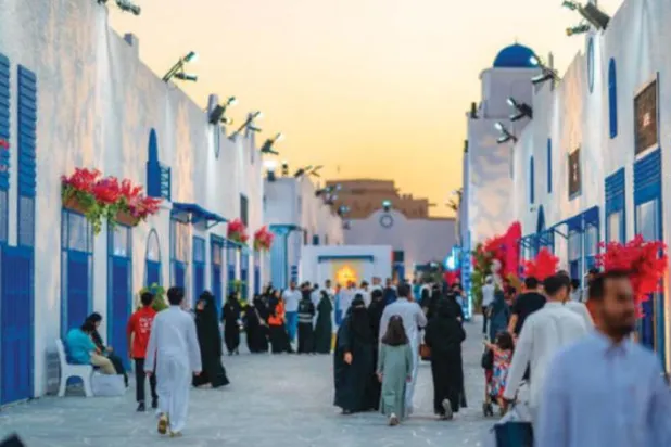 The Outlet 2022 Festival in Riyadh (Asharq Al-Awsat)  