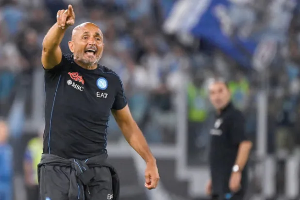 سباليتي مدرب نابولي (إ.ب.أ)