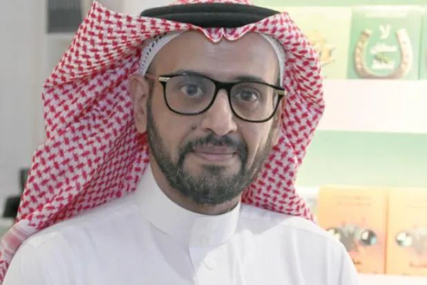 İbrahim Sinan, Riyad Kitap Fuarı'nda (Beşir Salih)