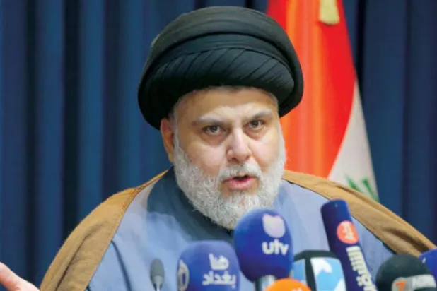 Sadr Hareketi lideri Mukteda es-Sadr (AP)