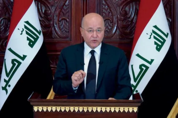 Irak Cumhurbaşkanı Berhem Salih (Reuters)