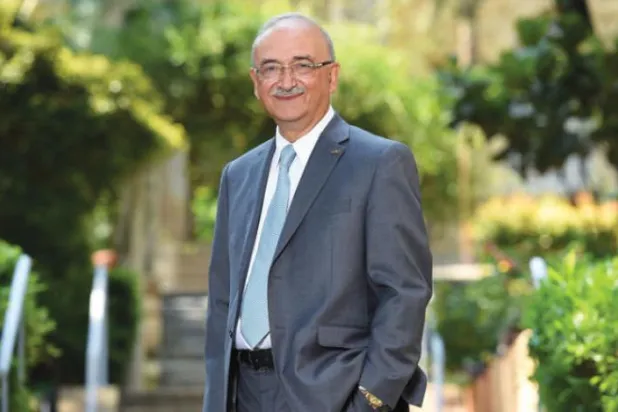 The president of the Lebanese American University in Beirut (LAU), Dr. Michel Mawad.

